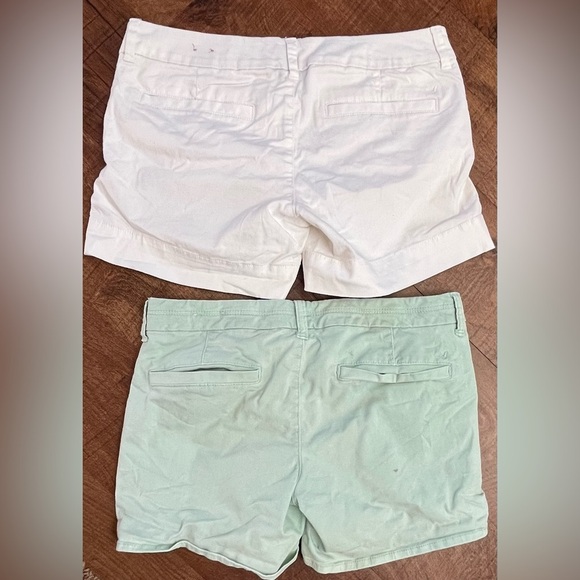 American eagle AE outfitters Womens juniors teen midi shorts 2 pairs Sz 6 - Picture 5 of 10